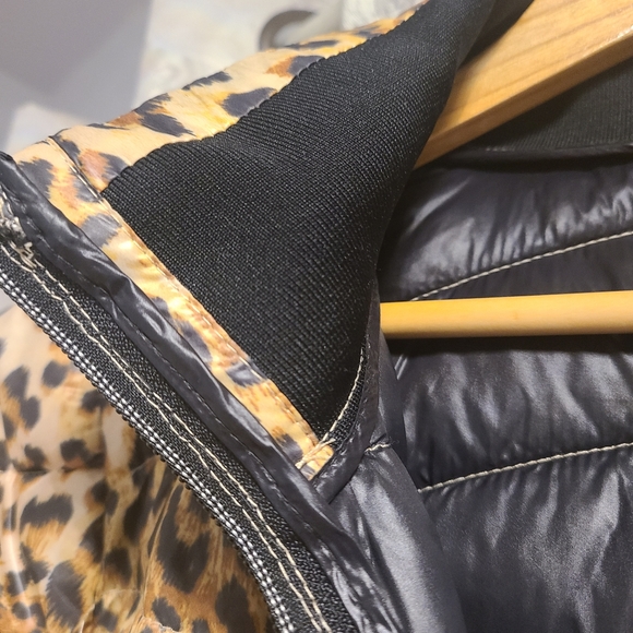 HP👌💫 NOIZE Claire Cheeta Animal Print jacket long M - Picture 11 of 13